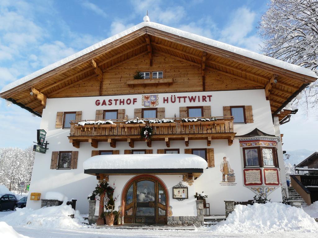 Pension Huettwirt Kössen Buitenkant foto